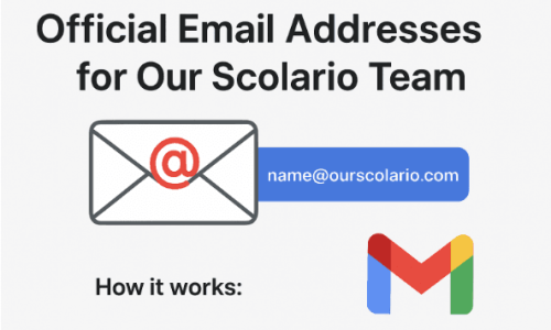 email collection for official email ourscolario
